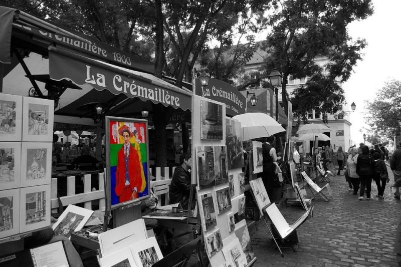 Place du Tertre, Francúzsko