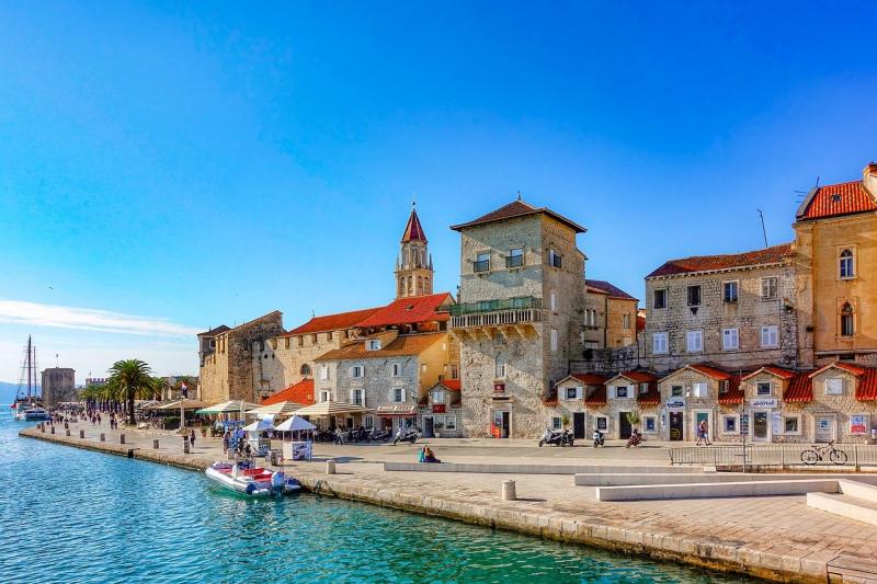 Trogir v chorvátsku