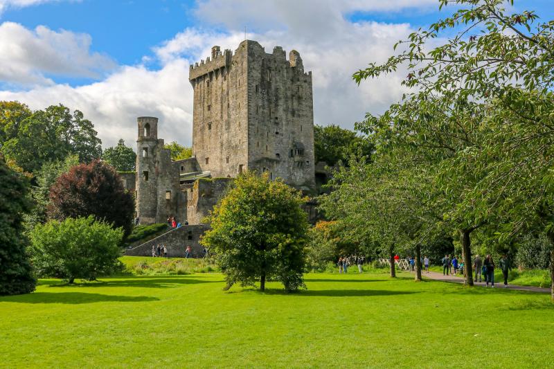 Hrad Blarney a zelený park, Írsko