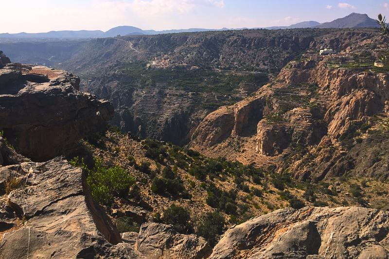 Pohorie Al Akhdar, Omán