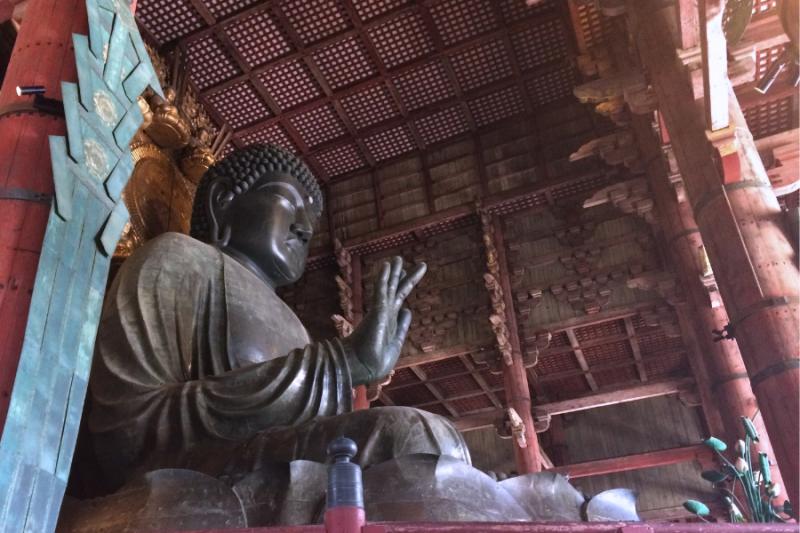 Dom veľkého Budhu v Nare. Japonsko. Foto: Lucia Kulfasová