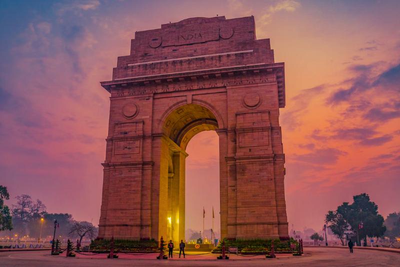 India Gate - brána v Novom Dillí.