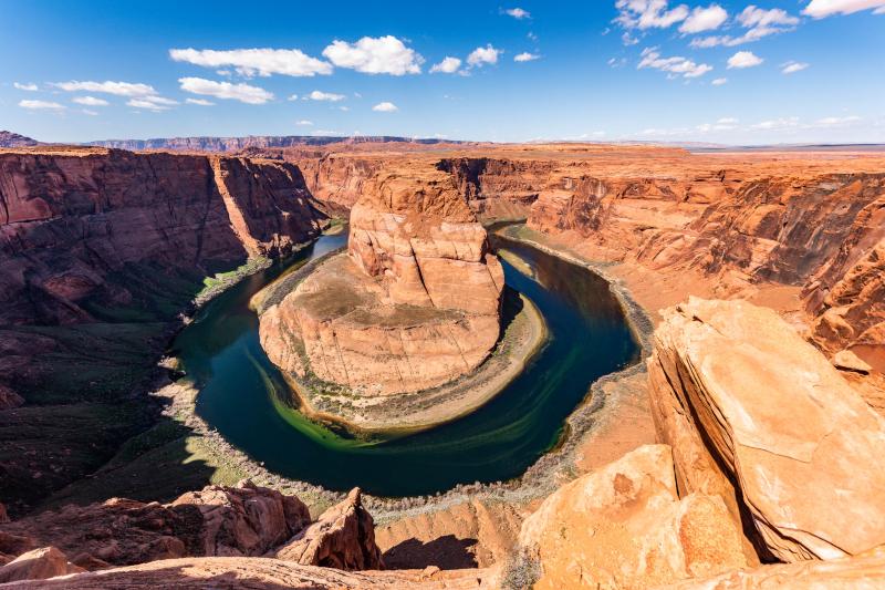 Horseshoe bend, USA