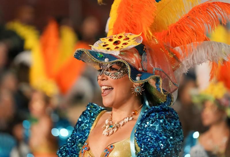 Februárový karneval na Madeire