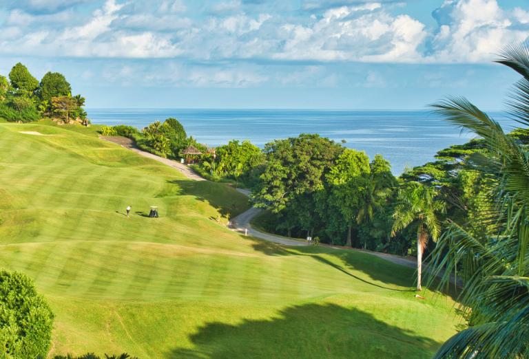 Golfové ihrisko na ostrove Praslin