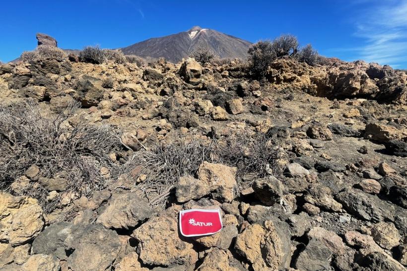 Sopečný vrch Teide.
