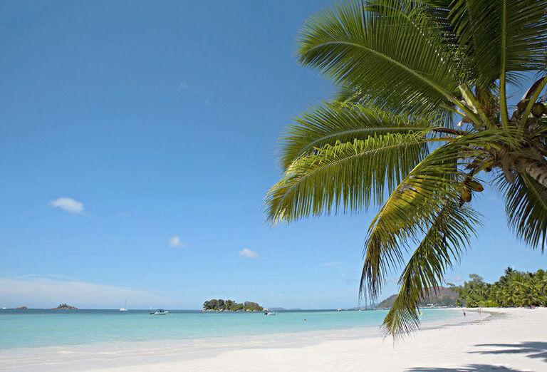 Ostrov Praslin, Seychely.