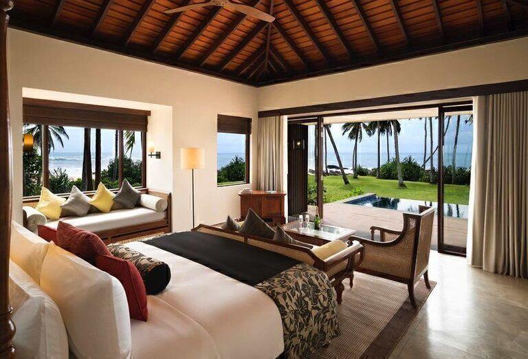 Vila v hoteli Anantara Tangalle Peace Haven Resort and Spa na Srí Lanke