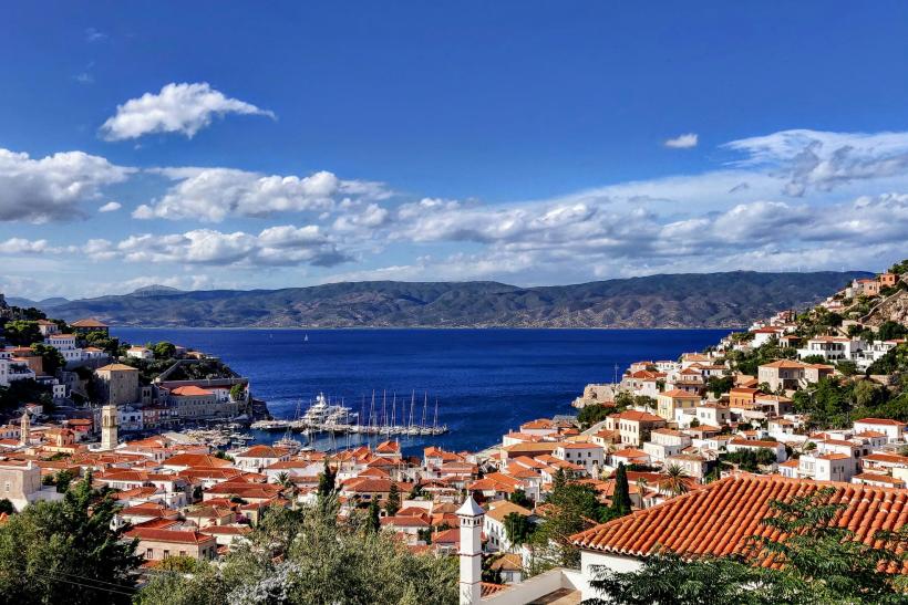 Grécky ostrov Hydra