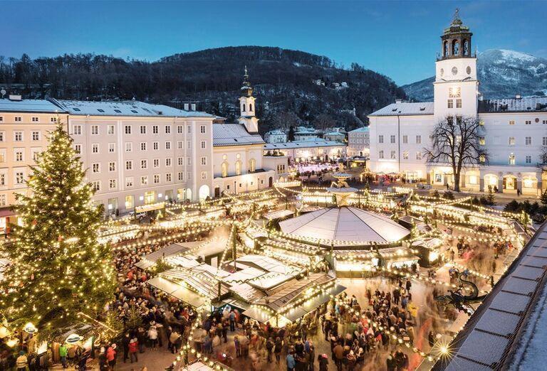 Vianočné trhy v Rakúsku