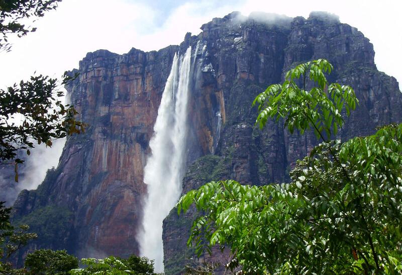 Angelov vodopád, Venezuela