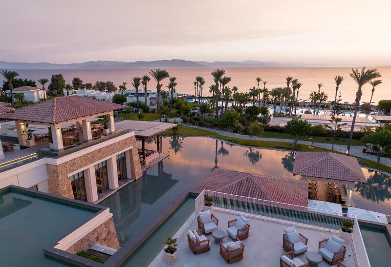 Moderný a luxusný hotel Grecotel na ostrove Kos.