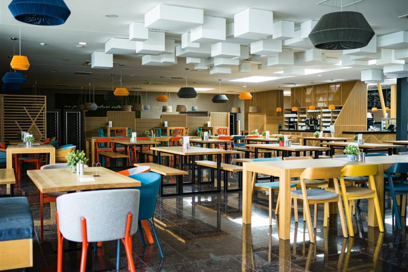 Reštaurácia Olym-Pic v x-bionic sphere v Šamoríne.