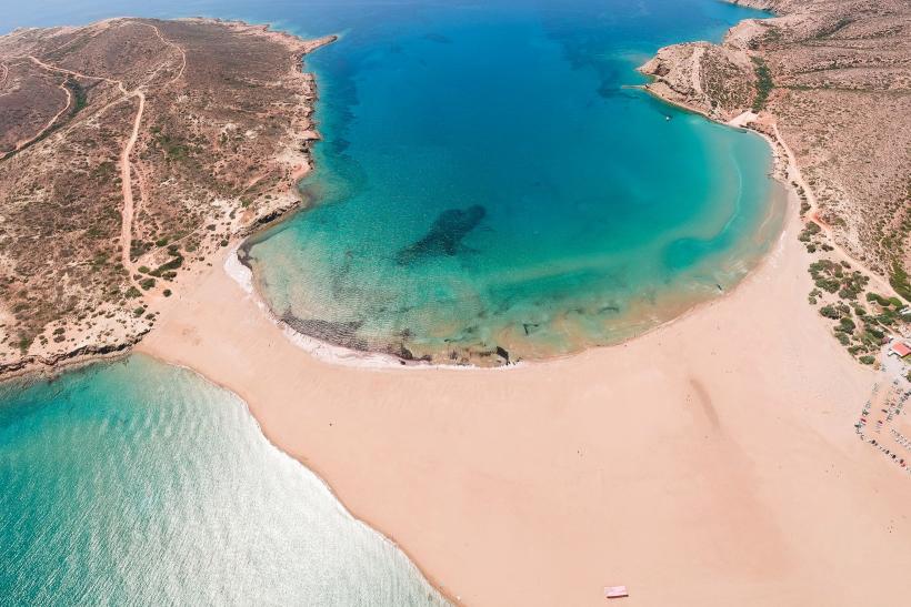 Prasonisi pláž na ostrove Rodos