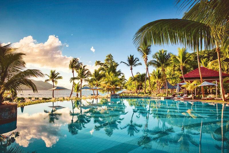 Bazén v hoteli Club Med Seychells 5*