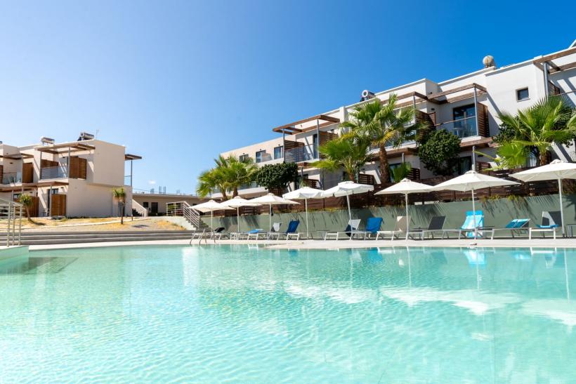 Exteriér hotela Gennadi Seaside Resort, Rodos