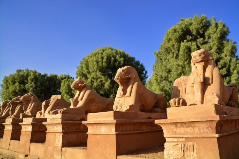 Egyptské sfingy