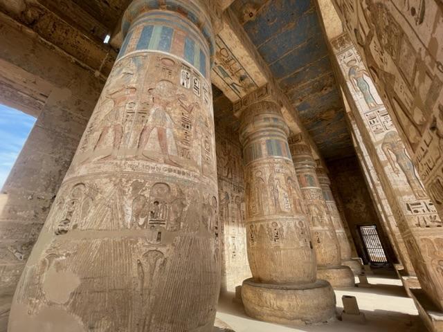 Chrám Medinet Habu. Luxor