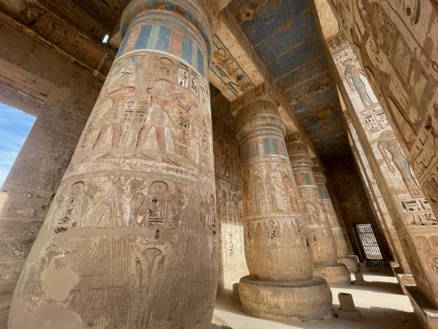 Chrám Medinet Habu. Luxor
