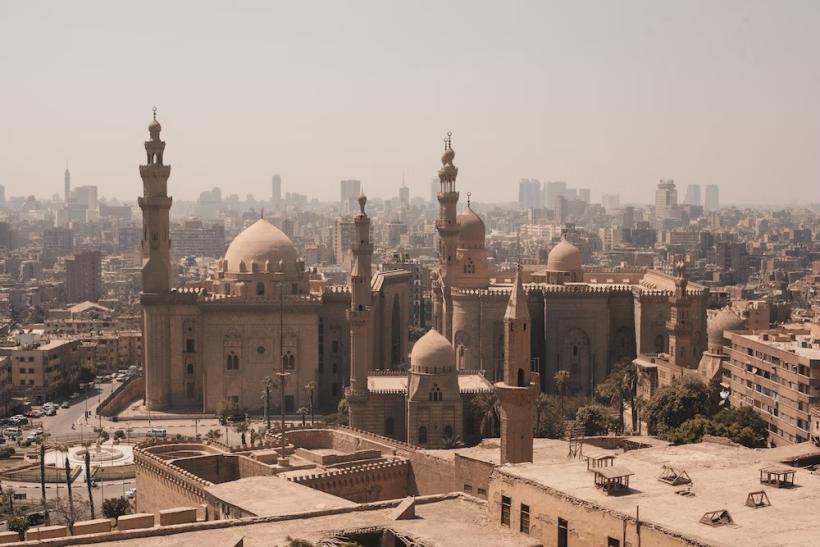 Mešity sultána Hassana a al-Rifa´iho. Káhira. Egypt