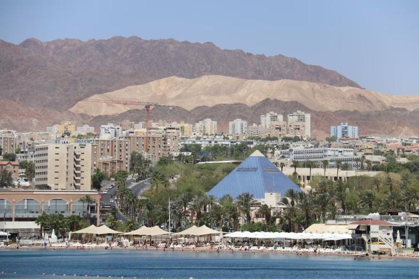 Najjužnejšie izraelské mesto Eilat. Izrael