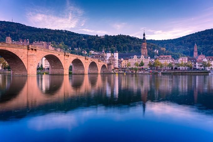 Heidelberg most, mesto