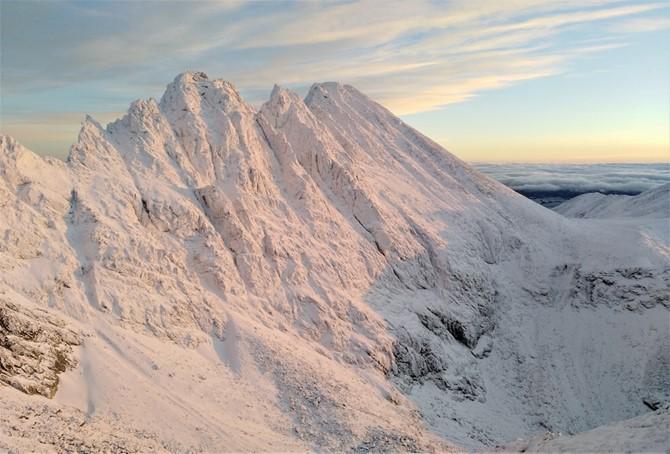 zasnežené Tatry