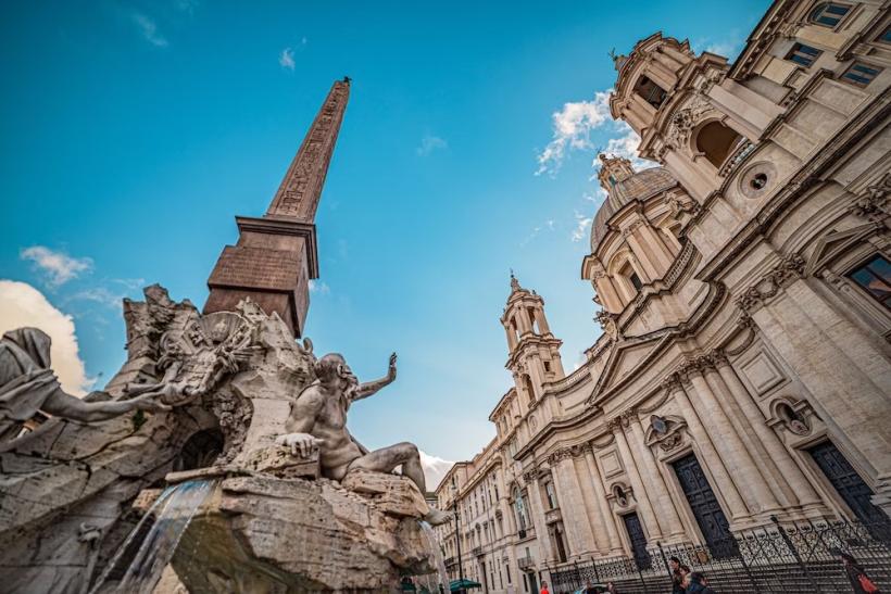 Piazza Navona v Ríme