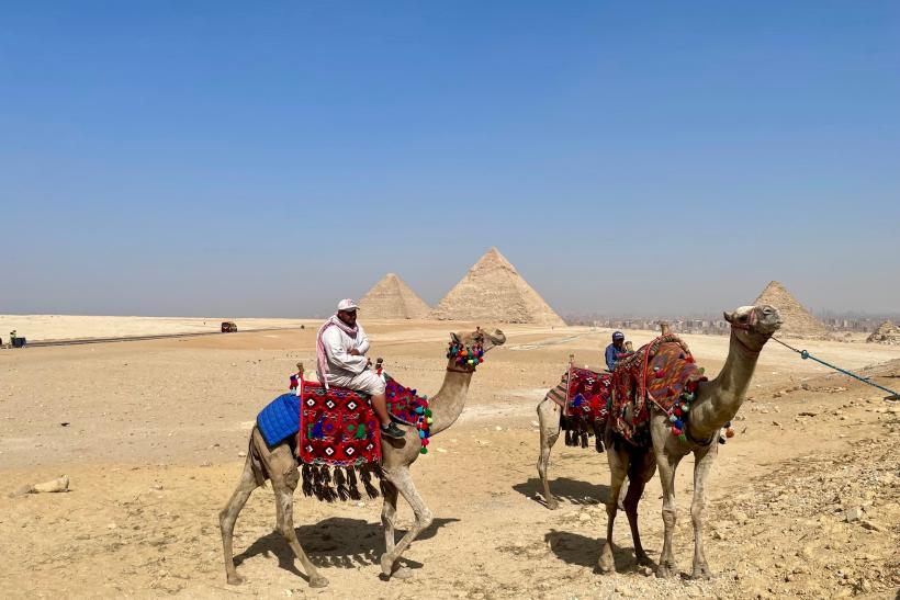 Pyramídy v Gíze.