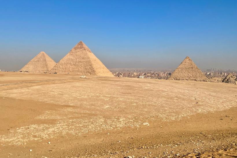 Pyramídy v Gíze.