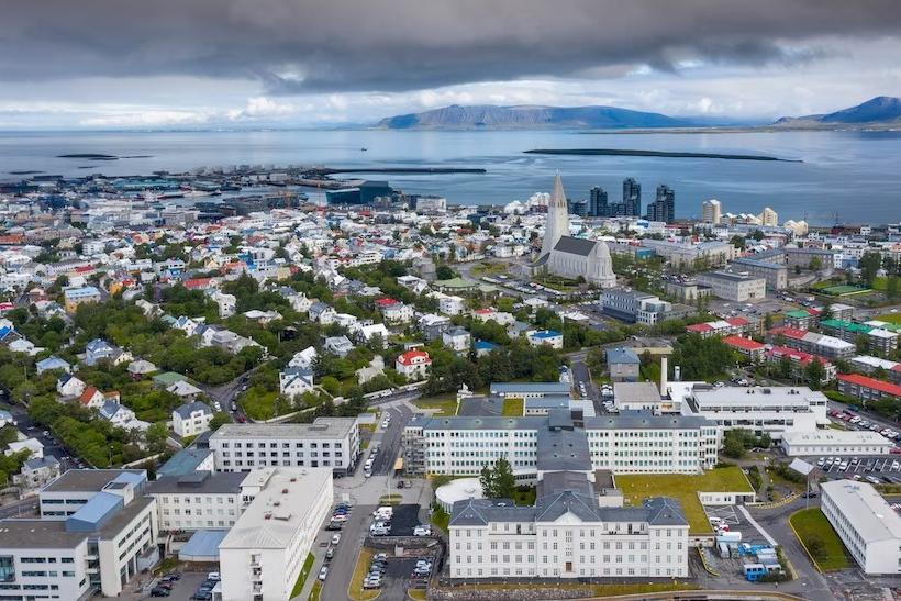 Reykjavík v lete