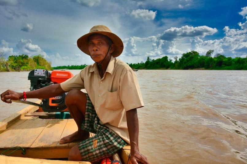 Zavodnené kambodžské oblasti.