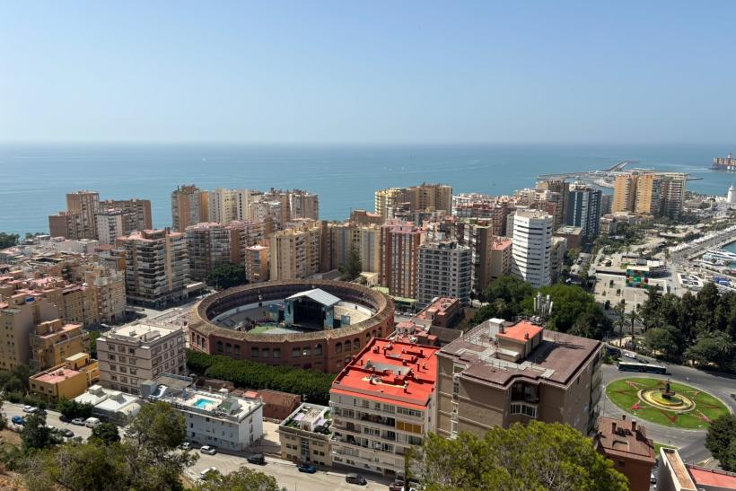 Mesto Malaga a aréna.