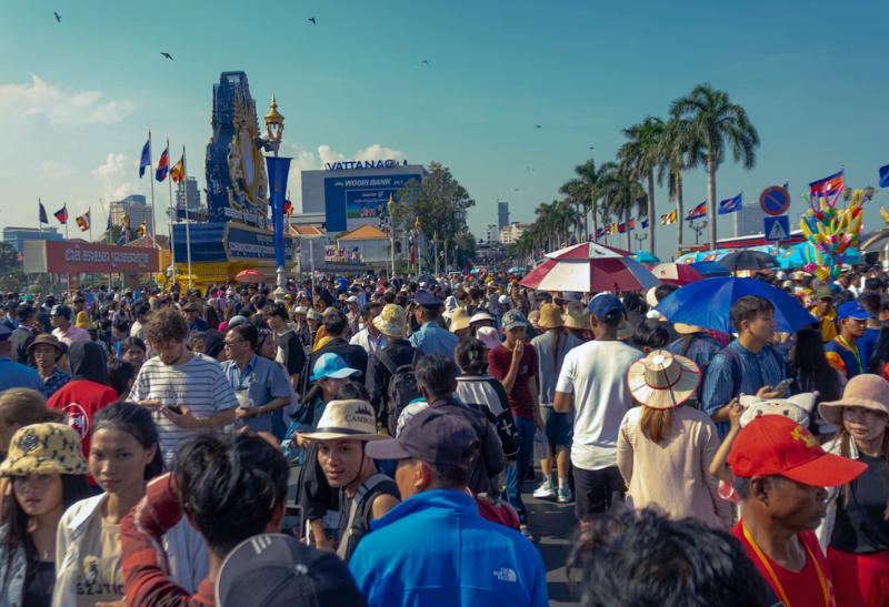 Dnešní obyvateľlia Kambodže.