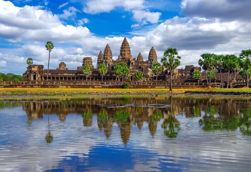 Najznámejší chrám v Kambodži.