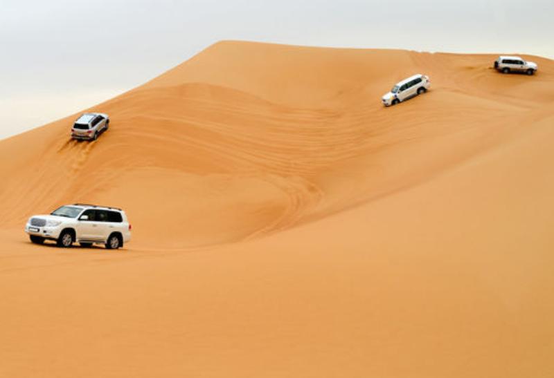 Adrenalínová jazda cez púšť. SAE