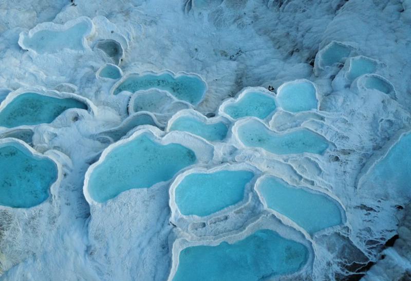 Pamukkale - vodné bazénky