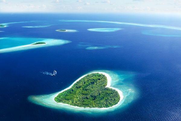 Ostrovy v tvare srdca