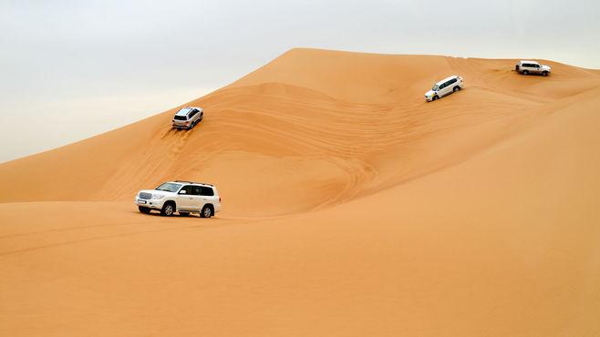 Spojené arabské emiráty púšť