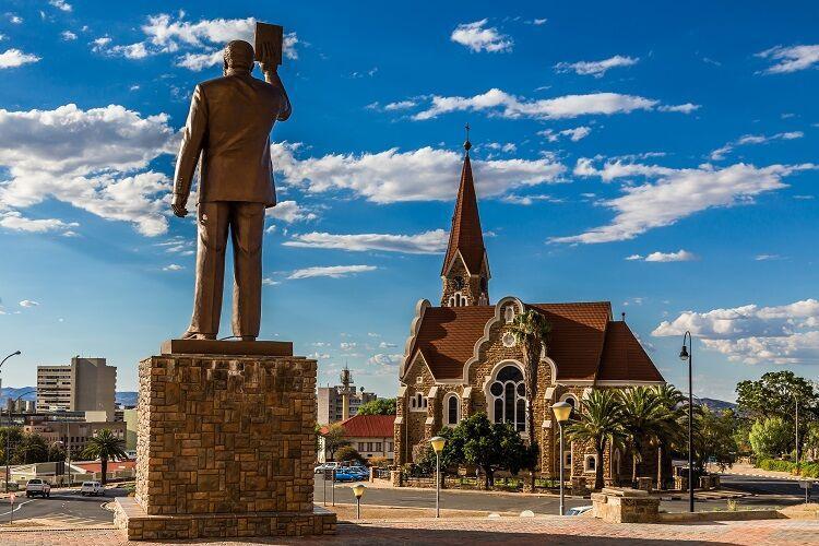 hlavné mesto Windhoek