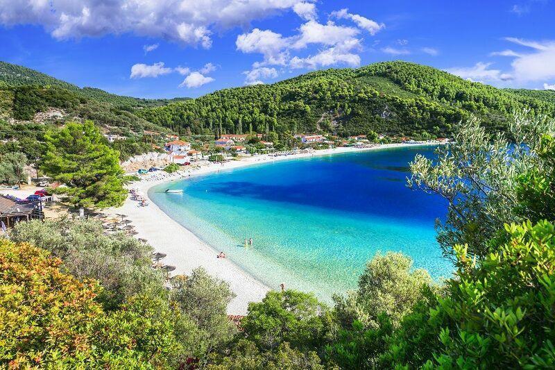 Grécky ostrov Skopelos