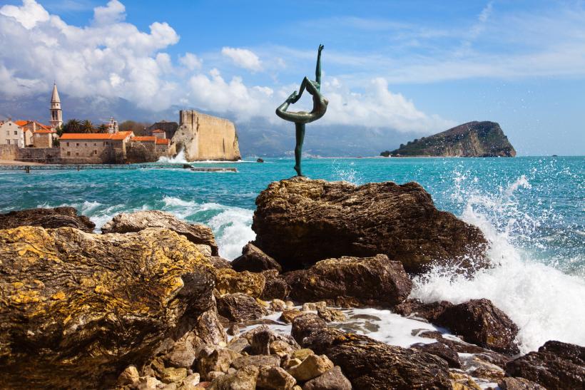 Budva a ostrov Sveti Nikola