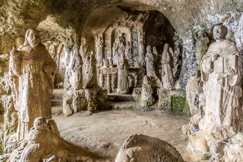 Jaskynná kaplnka v Pizzo Calabro