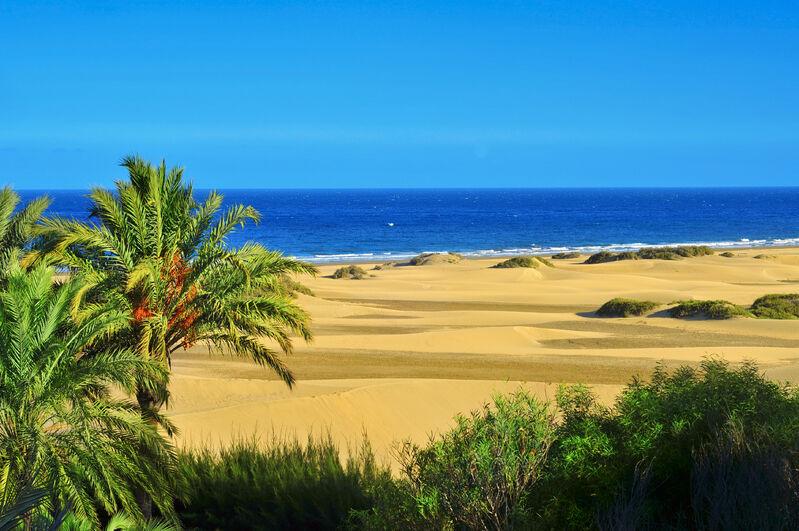 Maspalomas na ostrove Gran Canaria