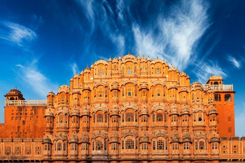 Palác Hawa Mahal, Jaipur, India