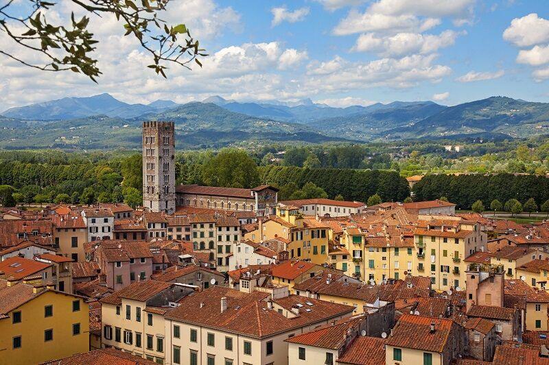 Panoráma mesta Lucca