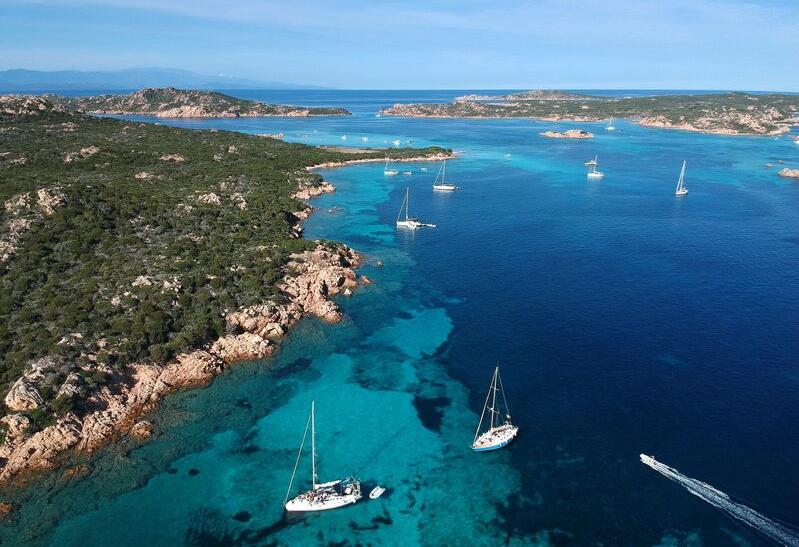 Súostrovie La Maddalena. Sardínia