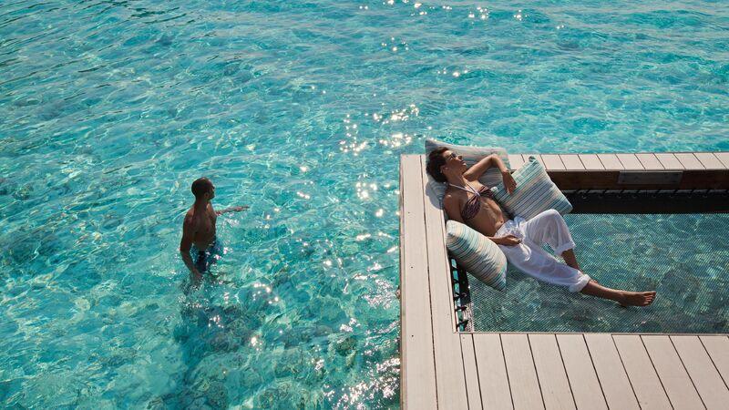 relax vo dvojici na Maldivách