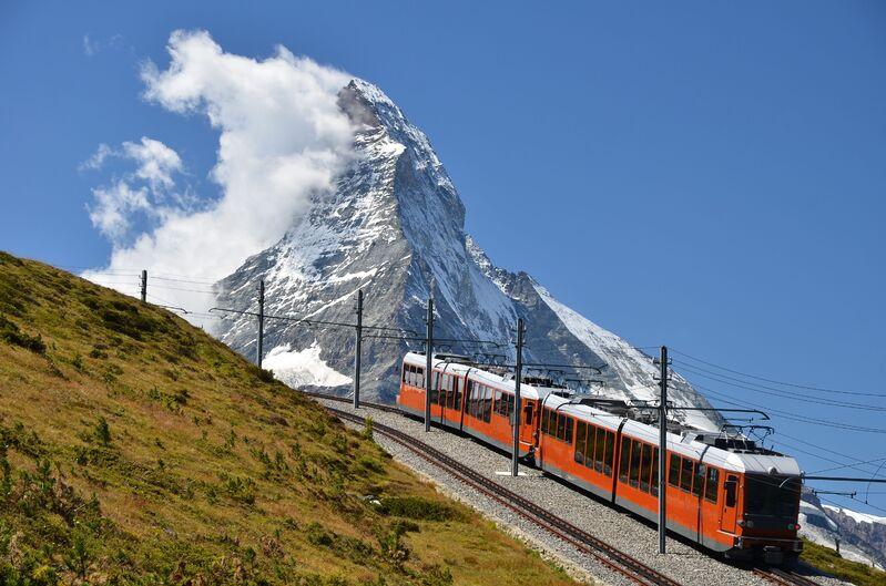 Matterhorn vo Švajčiarsku