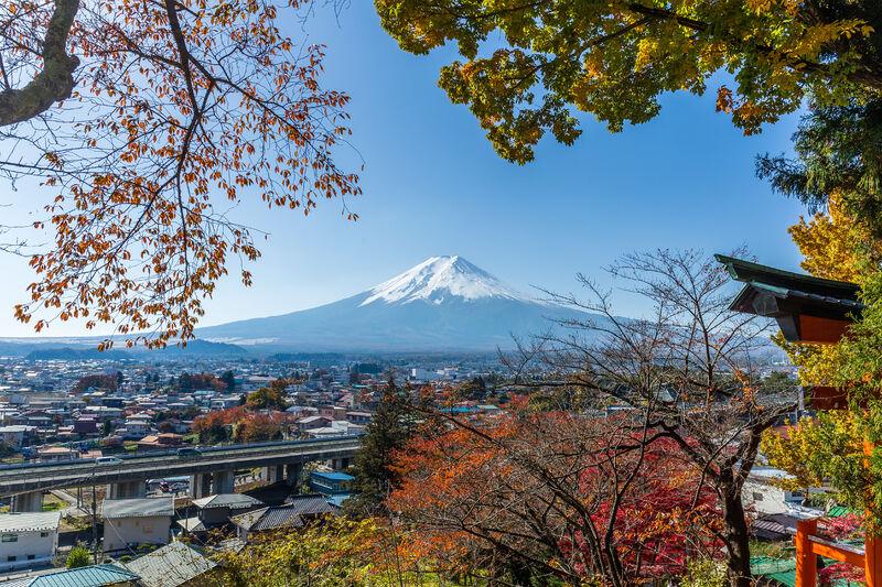 Hora Fuji, Japonsko